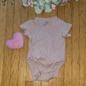 Free Add On, H&M Mauve Baby Bodysuit